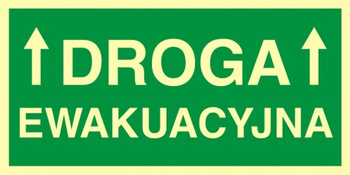 Znak droga ewakuacyjna (AC006)