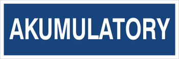Znak akumulatory na Folii Samoprzylepnej (801-198)