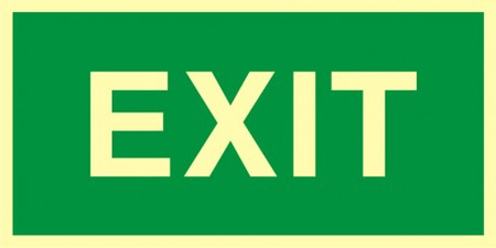 Znak exit (AC004)