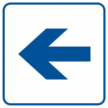Znak Wskazanie kierunku (RA041)