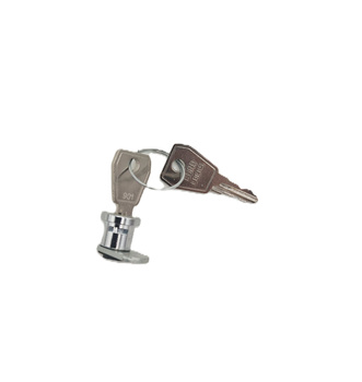 Zamek kompletny z dwoma kluczykami ELEKTROMET