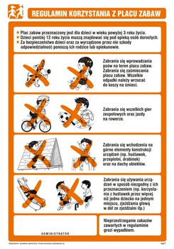 Regulamin korzystania z placu zabaw (NG001)