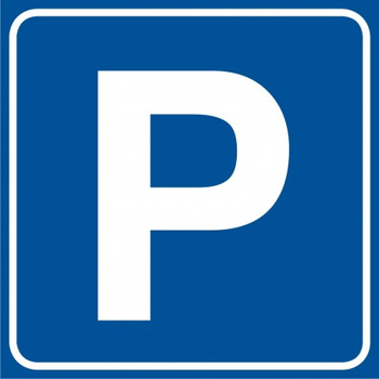 Znak Parking na płycie PCV (RA117)