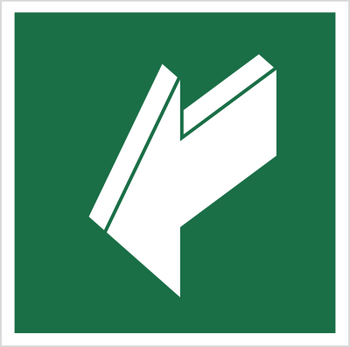 Znak ciągnąć, aby otworzyć (111) Techem