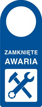 Zawieszka - Zamknięte - awaria na płycie PCV (TC016)