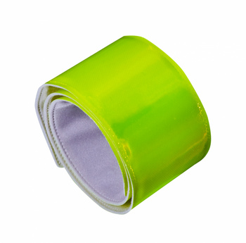 Opaska odblaskowa samozaciskowa Żółta certyfikowana AGR