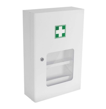 Apteczka metalowa z okienkiem A500 bez wyposażenia
