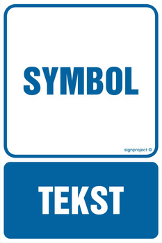 Znak na zamówienie Wzór S-403 na płycie zwykłej