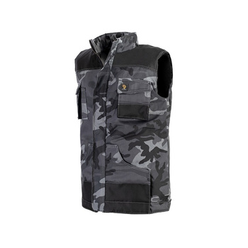 Bezrękawnik Ocieplany Proman 260 Moro Szary