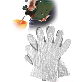 Rękawice ochronne foliowe (jednorazowe 100szt.) M