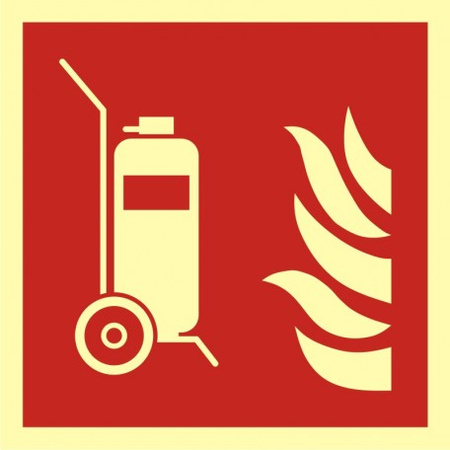 Znak gaśnica kołowa (BF009) Signproject