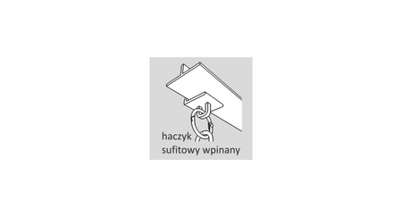 Uchwyt do sufitów podwieszanych (2szt) (USP)