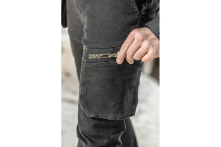 Spodnie ochronne jeans czarne ESDORF