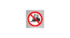 Zakaz transportu poziomego (znak podłogowy) (P006-F)
