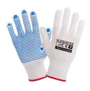 Rękawice ochronne poliestrowe X-POINTER
