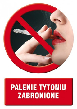 Znak Palenie tytoniu zabronione (PC500)