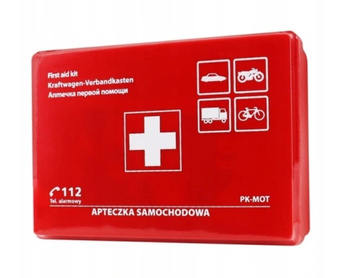 Apteczka pierwszej pomocy TYP AS + wyposażenie