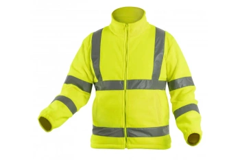 Bluza ostrzegawcza polarowa żółta ALAND
