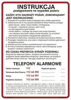 Instrukcja alarmowania (222 XO-01)