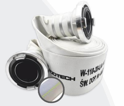 Wąż pożarniczy tłoczny do motopomp 110/20 - BODTECH
