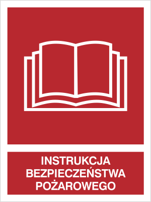 Znak instrukcja bezpieczeństwa pożarowego (229-05)