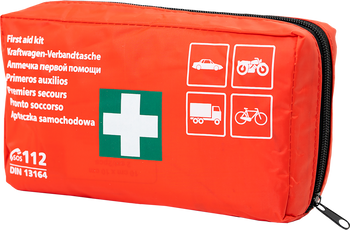 Apteczka samochodowa pierwszej pomocy DIN 13164