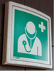 Ramka ze znakiem- Lekarz