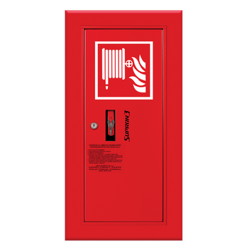 Hydrant wewnętrzny wnękowy boczny DN52 (wąż w koszu) - SUPRON