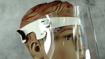 Przyłbica regulowana / osłona twarzy / z atestem higienicznym