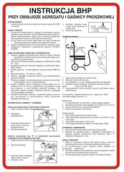 Instrukcja obsługi gaśnicy proszkowej (422 XO-25)