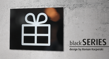 Znak Sklep z pamiątkami blackSERIES