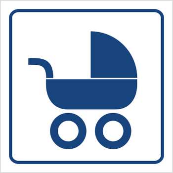 Znak wózkarnia (823-75)