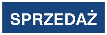 Znak sprzedaż na Folii Samoprzylepnej (801-21)