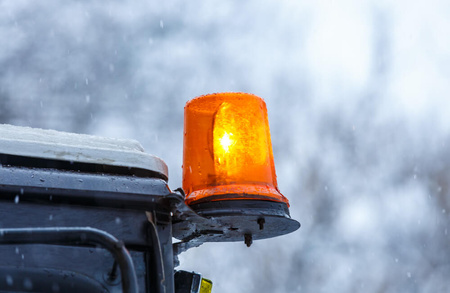 Lampa błyskowa 24 LED*3W R65 R10 magnes ALR0018-2