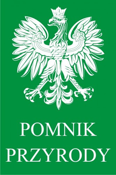 Znak Pomnik przyrody prawem chroniony (OB025)