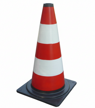 Pachołek 75 cm odblaskowy czerwony U-23b