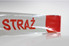 Taśma ostrzegawcza STRAŻ dla straży pożarnej 80mm/100m