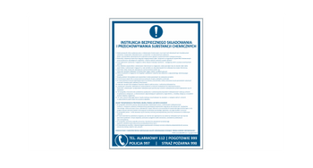 Instrukcja bezpiecznego składowania chemii (IN016)