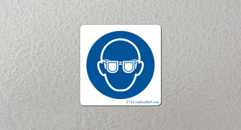 Oznaczenie Stosuj ochronę oczu (Z124)