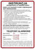 Instrukcja alarmowania (222 XO-01)