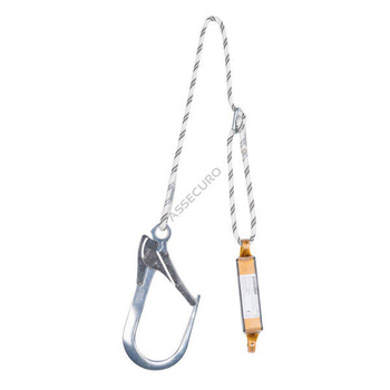 Amortyzator bezpieczeństwa z liną regulowaną (zatrzaśnik 1xAJ592A) CE202R F4 ABWL A - ASSECURO