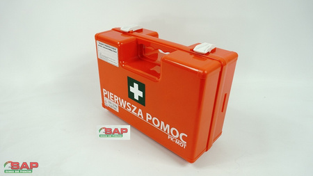 Apteczka pierwszej pomocy K-15 z wyposażeniem DIN 13157 + ustnik