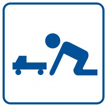 Znak Przedszkole na Folii Samoprzylepnej (RA055)