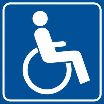 Znak Droga dla niepełnosprawnych (RA114)