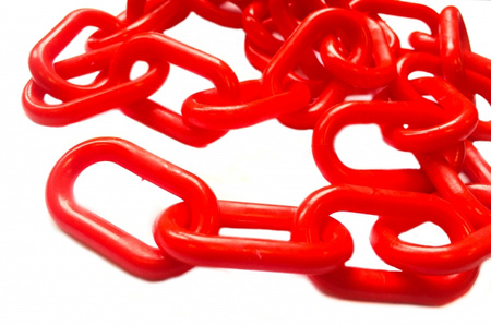 Plastikowy łańcuch 6mm (Różne kolory) 25 m