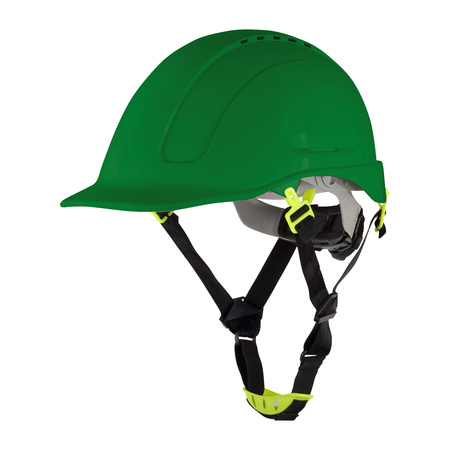 Hełm, kask ochronny MORION czteropunktowy zielony