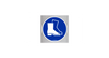 Nakaz stosowania ochrony stóp (znak podłogowy) (M008-F)