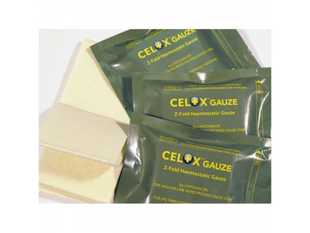 Opatrunek hemostatyczny (gaza Z-Fold) CELOX - BOXMET MEDICAL
