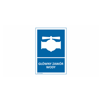 Oznaczenie Główny zawór wody (Z001)