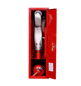 Hydrant wewnętrzny zawieszany boczny DN52 (wąż na zwijadle) z miejscem na gaśnicę - SUPRON